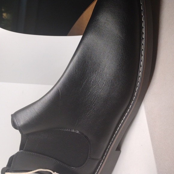 Men’s Black Leather Tanner Shoes – Size 46 EU / 12 US, New in Bag! Make Offer - Picture 5 of 8